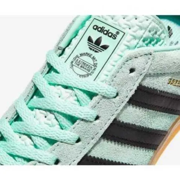 Adidas Gazelle Indoor Low Mens Sportswear Shoes Green IH7488 NEW Multi Sz