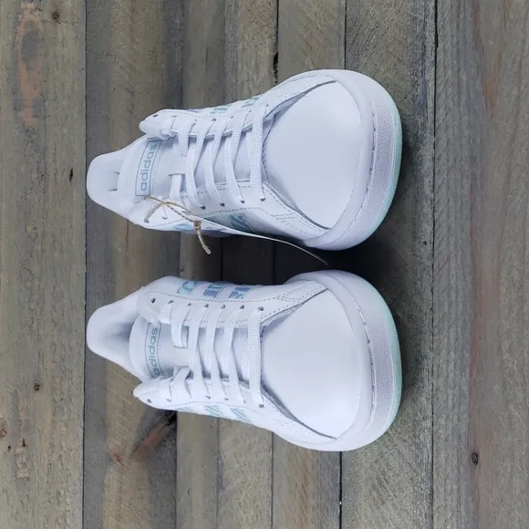 adidas Grand Court Women's Shoes Sneakers White Halo Mint