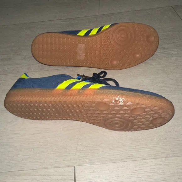 Adidas Hochelaga SPZL Night Indigo Solar Yellow Sneakers
