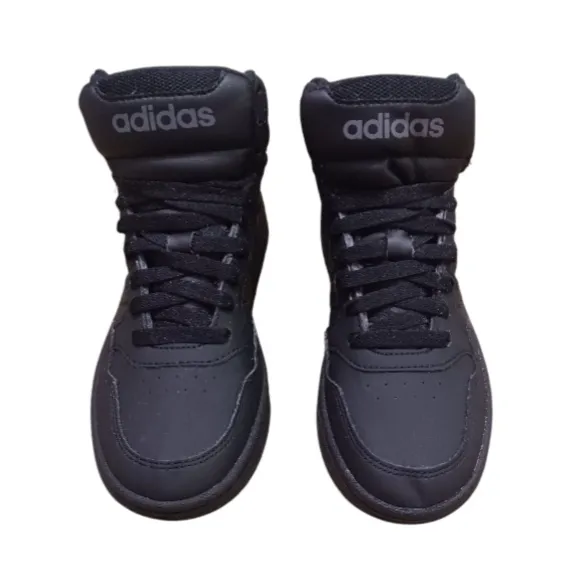 ADIDAS Hoops Mid 3.0 K HR0228 Size 3.5 US, Color black, kids unisex