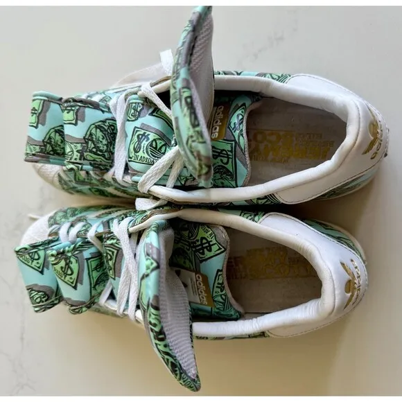 Adidas JS Money Superstar HP6596 Men’s Size 10 Used Jeremy Scott Limited Edition