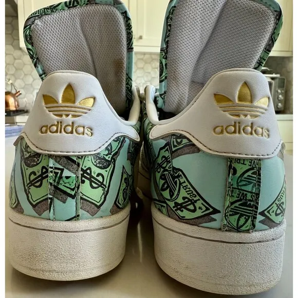 Adidas JS Money Superstar HP6596 Men’s Size 10 Used Jeremy Scott Limited Edition