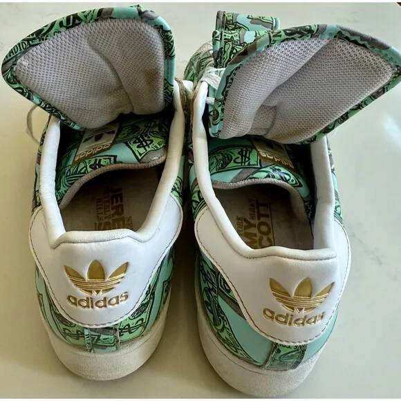 Adidas JS Money Superstar HP6596 Men’s Size 10 Used Jeremy Scott Limited Edition
