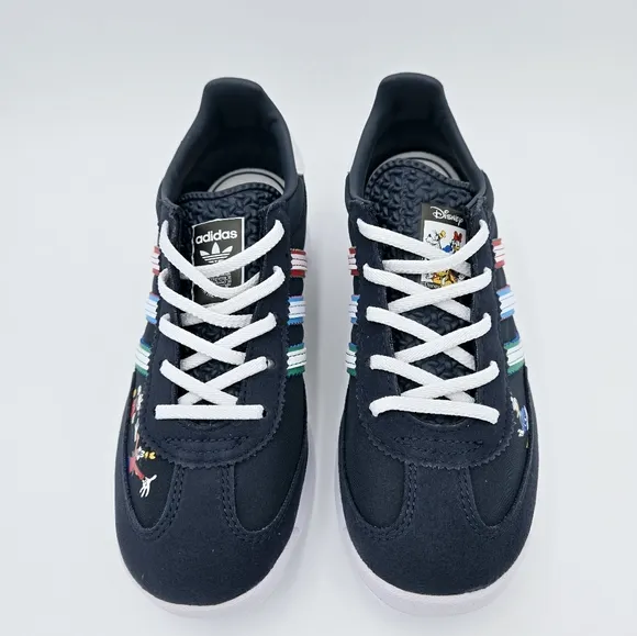 Adidas Kids' SL 72 RS EL C Navy/White Disney Shoes JH7454