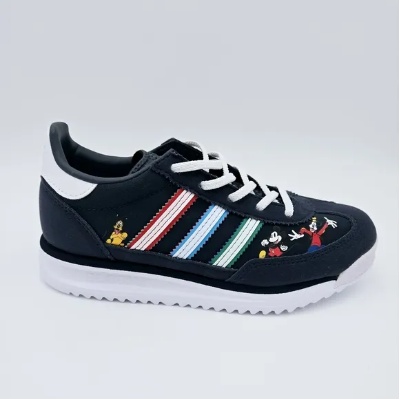 Adidas Kids' SL 72 RS EL C Navy/White Disney Shoes JH7454