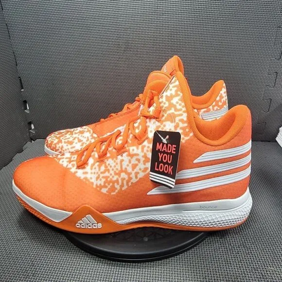 Adidas Made You Look Mens Sz 17 Orange S Ibaka Basketball Shoes