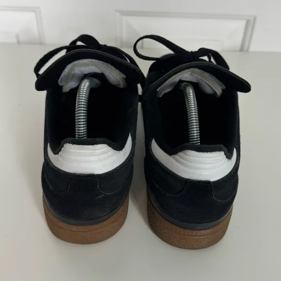 Adidas Men's Black and White Busenitz Shoes