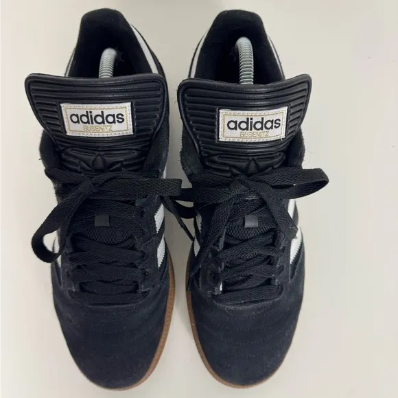 Adidas Men's Black and White Busenitz Shoes
