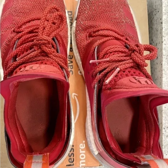 𝅺adidas Men’s Harden Volume 2 Bold Red Shoes Size 9