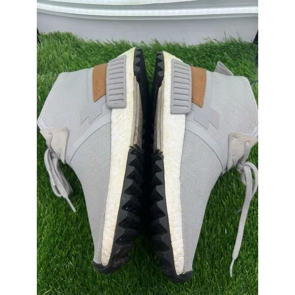 Adidas Mens NMD C1 TR Trail Gray Chukka Boots Size 7 S81835