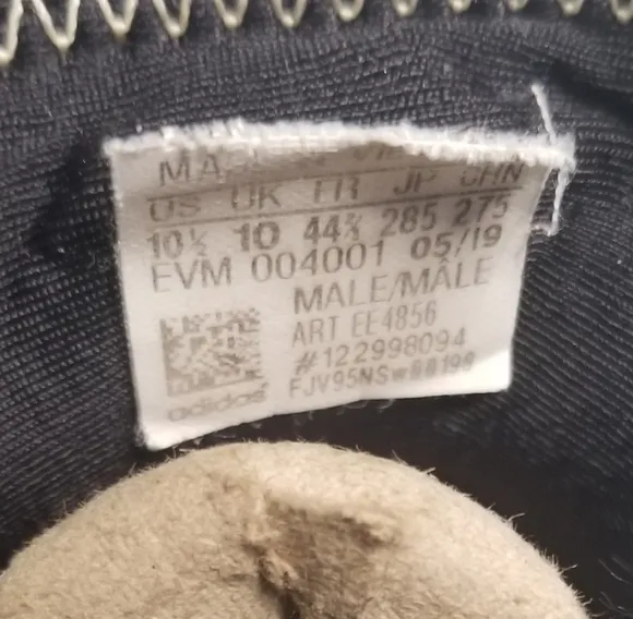 Adidas Men's Olive and Black Sneakers