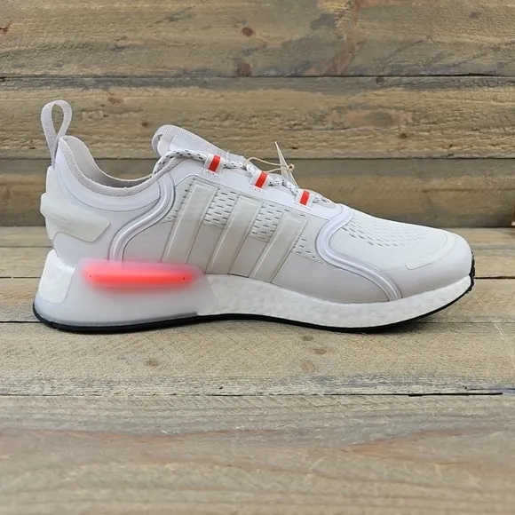 adidas Men's Originals NMD_V3 Shoes White/Core Black/Red