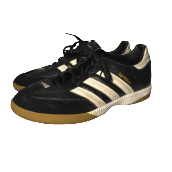 Adidas Men's Samba Millennium Indoor Shoes Black/White 088559