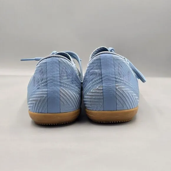 Adidas Men's Size 7 Nemeziz Messi Tango 18.3 IN Ash Blue Gum Indoor Soccer Shoes