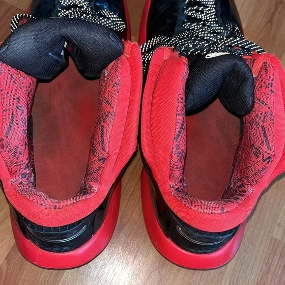 Adidas men’s Star Wars x Crazy 1 Darth Vader red black sneakers Size 19