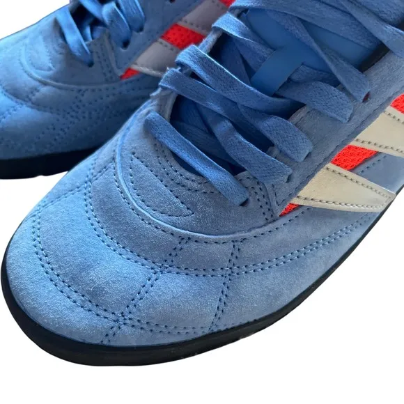 Adidas Men's Suede Sobakov P94 Blue Orange Silver Size 8