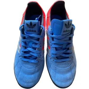 Adidas Men's Suede Sobakov P94 Blue Orange Silver Size 8