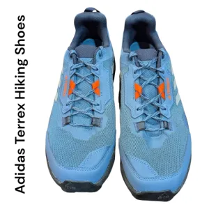 Adidas | Mens TERREX AX4 HP7392 Hiking Shoes | Wonder Steel Blue | Size 11