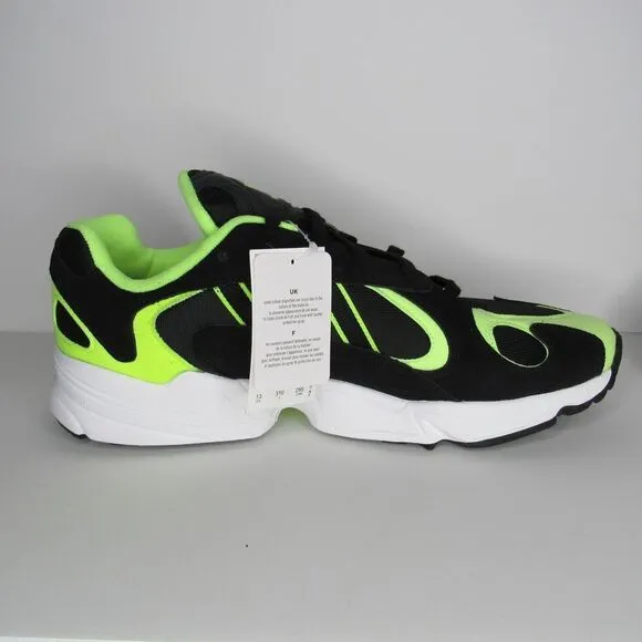 ADIDAS MEN'S YUNG-1 SHOES CORE BLACK SNEAKERS