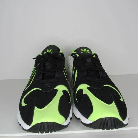 ADIDAS MEN'S YUNG-1 SHOES CORE BLACK SNEAKERS