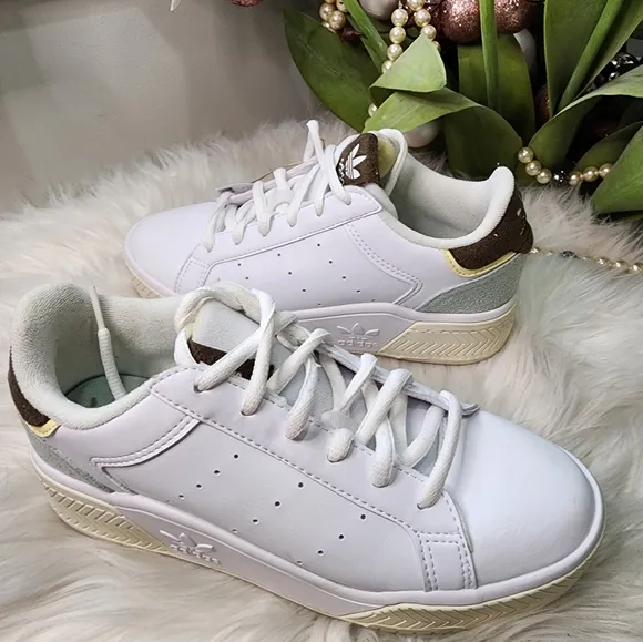 adidas originals Court Tourino Bold Women shoes Size:6.5 new
