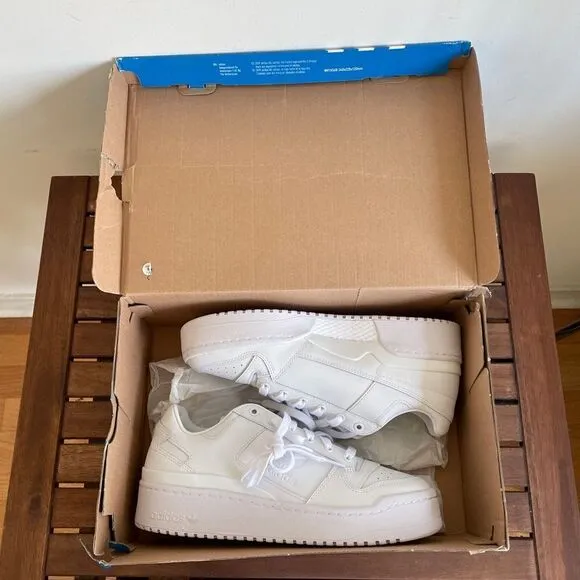 Adidas Originals Forum Bold White Women 10 NWOT