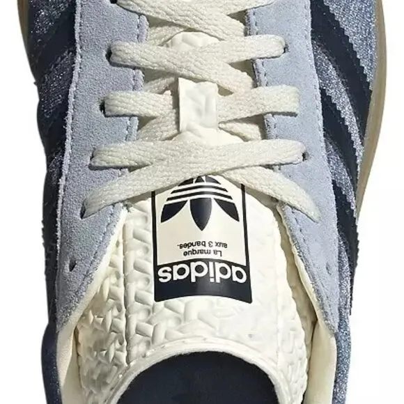adidas Originals Women's Gazelle Bold Shoes Color Blue_Gum