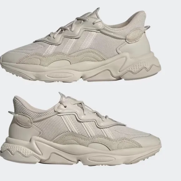 ADIDAS OZWEEGO SHOES men size 8.5 Bliss/ Bliss / Bliss/gently used