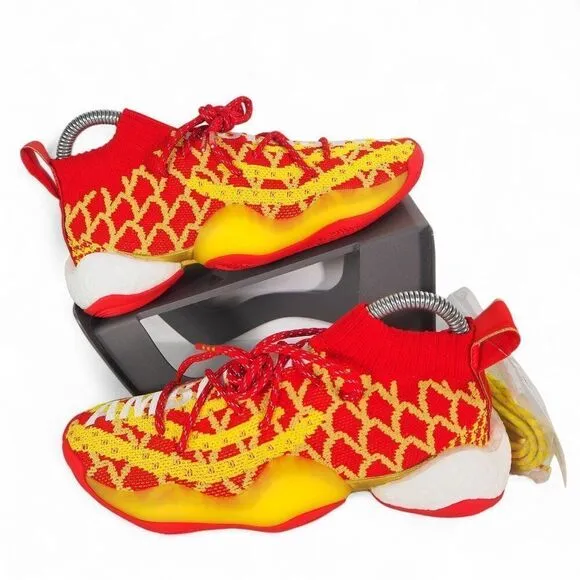 Adidas Pharrell x Crazy BYW Chinese New Year Primeknit EE8688 Men's 5 Women's 6
