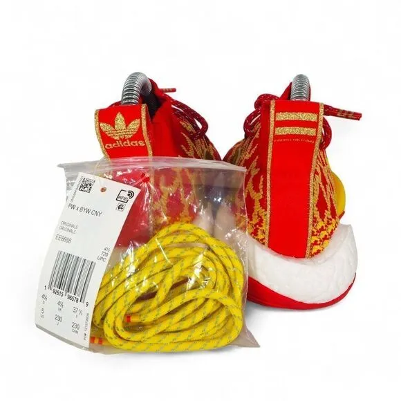 Adidas Pharrell x Crazy BYW Chinese New Year Primeknit EE8688 Men's 5 Women's 6