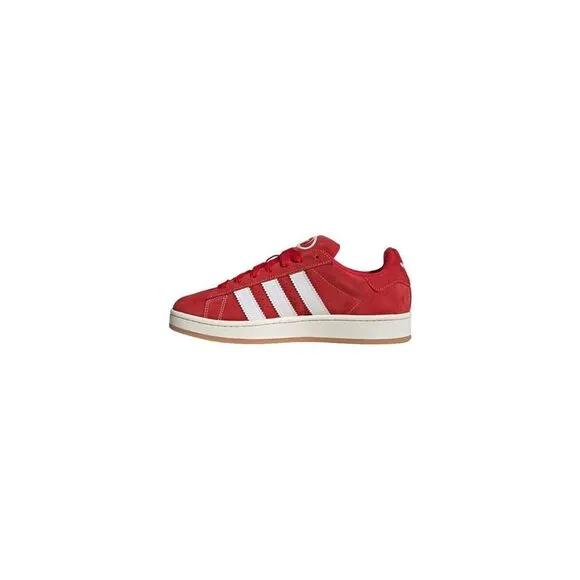 Adidas Polyurethane Mens Sneakers with 4cm Heel Height Red