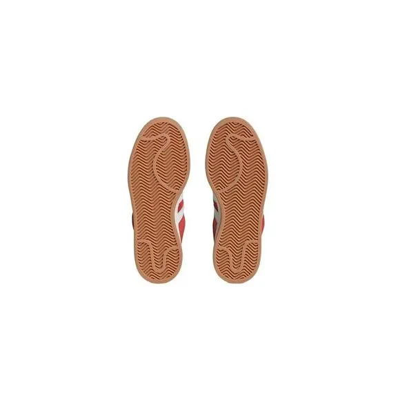 Adidas Polyurethane Mens Sneakers with 4cm Heel Height Red