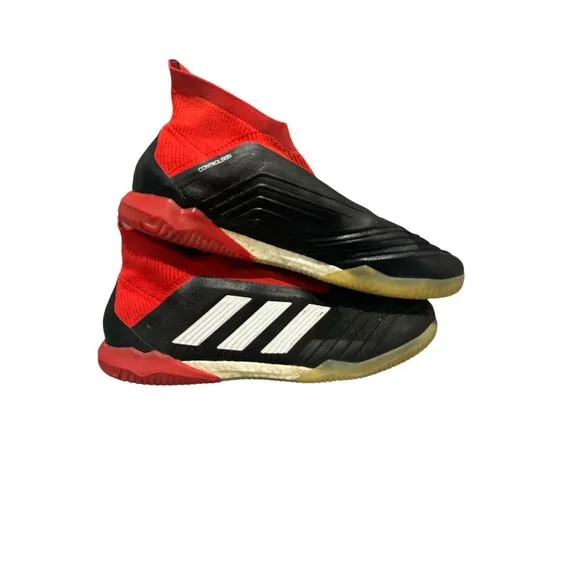 Adidas Predator 18‎ Shoes Laceless Control Skin Red Black