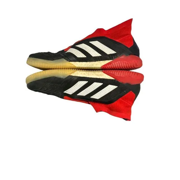 Adidas Predator 18‎ Shoes Laceless Control Skin Red Black