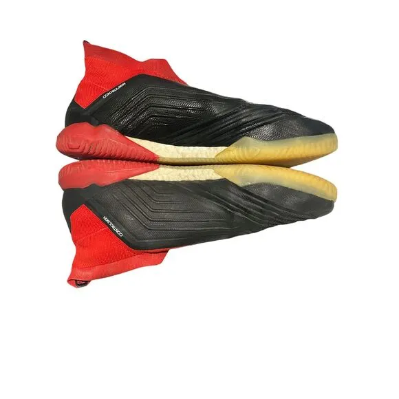 Adidas Predator 18‎ Shoes Laceless Control Skin Red Black