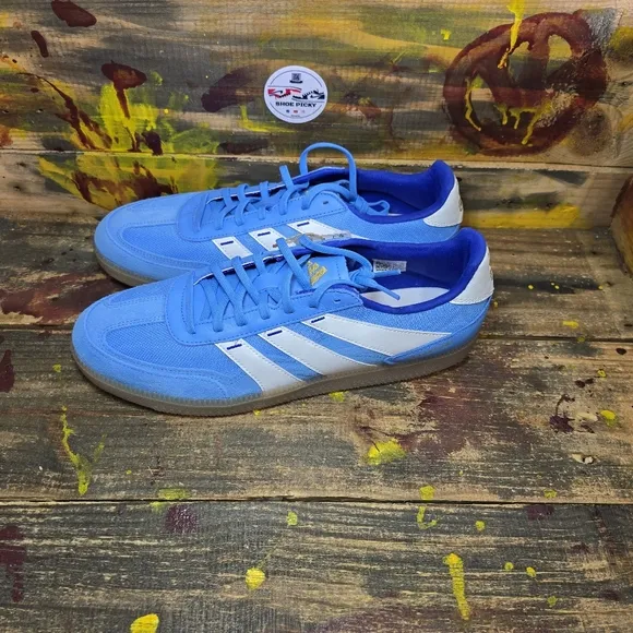 Adidas PREDATOR AFA Argentina Indoor Soccer Shoes IH8129 Blue Burst sz 11 New
