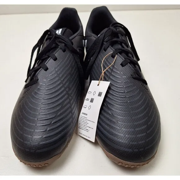 Adidas Predator Edge.4 Sala Black/White Indoor Soccer Shoes Men's Size 11.5 New!