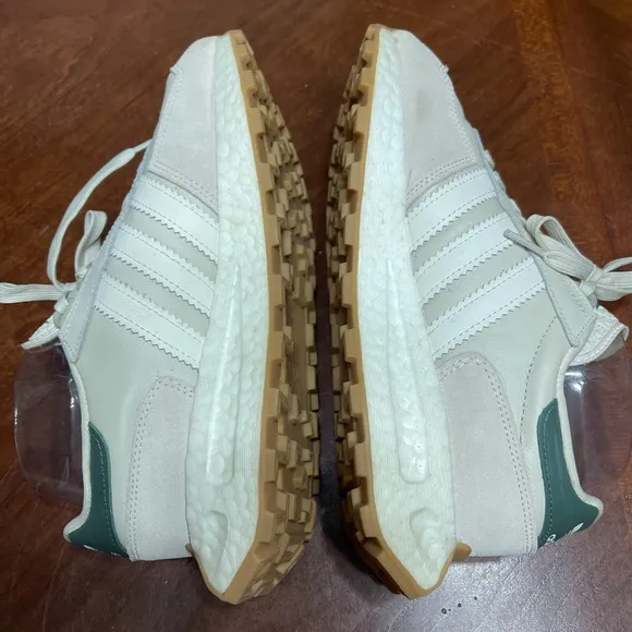 Adidas Retropy E5 Unisex Beige Green Leather GX9244