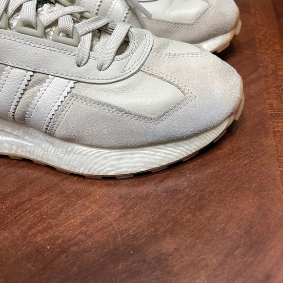 Adidas Retropy E5 Unisex Beige Green Leather GX9244
