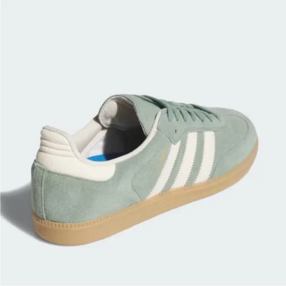 adidas Samba ADV Silver Green / Wonder White / Gold Metallic