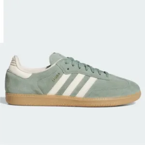 adidas Samba ADV Silver Green / Wonder White / Gold Metallic