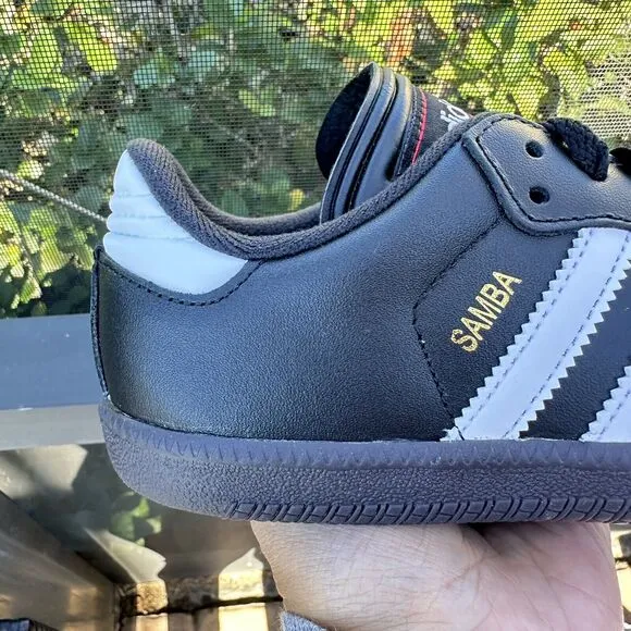Adidas Samba Classic Low Kid's Athletic Shoes Black 036516