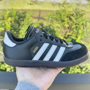 Adidas Samba Classic Low Kid's Athletic Shoes Black 036516