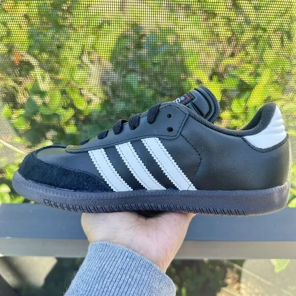 Adidas Samba Classic Low Kid's Athletic Shoes Black 036516