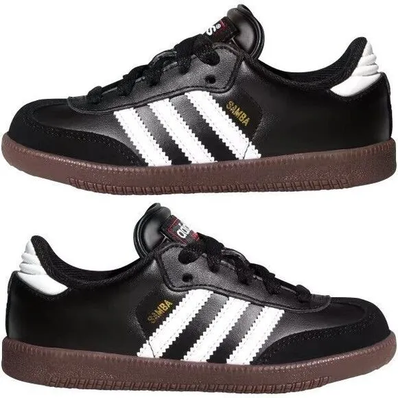Adidas Samba Classic Low Kid's Athletic Shoes Black 036516