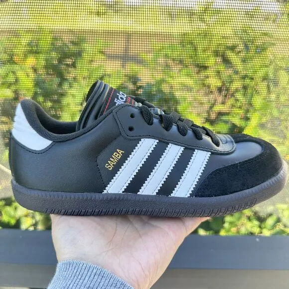 Adidas Samba Classic Low Kid's Athletic Shoes Black 036516