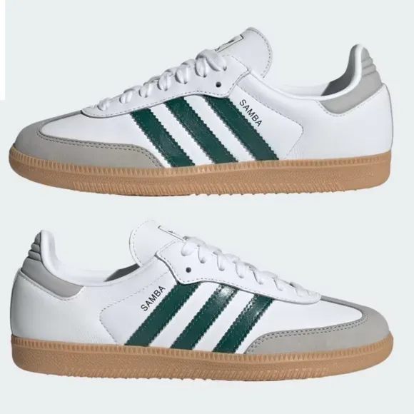 adidas Samba OG W Cloud White / Collegiate Green / Grey Two