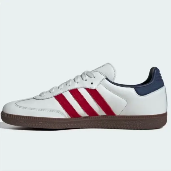adidas Samba OG White / Victory Red / Night Indigo