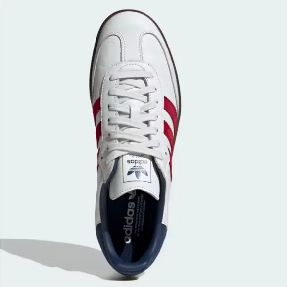 adidas Samba OG White / Victory Red / Night Indigo