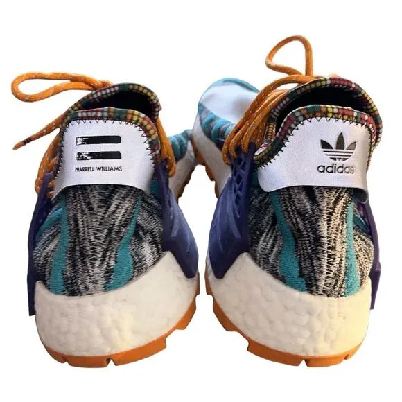 Adidas Shoes Men’s Size 11 NMD Hu Pharrell M1L3L3 Solar Pack